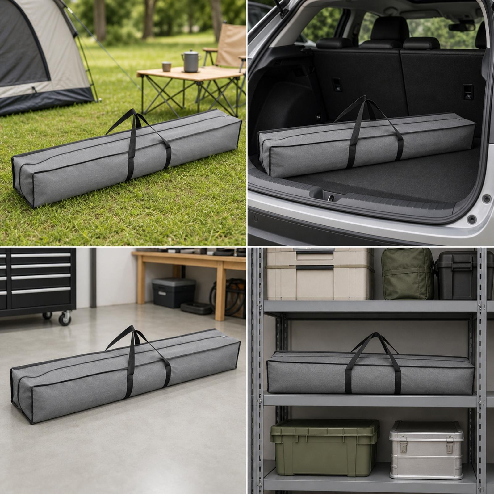 Drone Carrying Case - กระเป๋าอุปกรณ์กลางแจ้งผ้าอ็อกซ์ฟอร์ดชนิดกันน้ำและกันฝุ่นสำหรับเก็บโดรน ทรงกล่องยาว