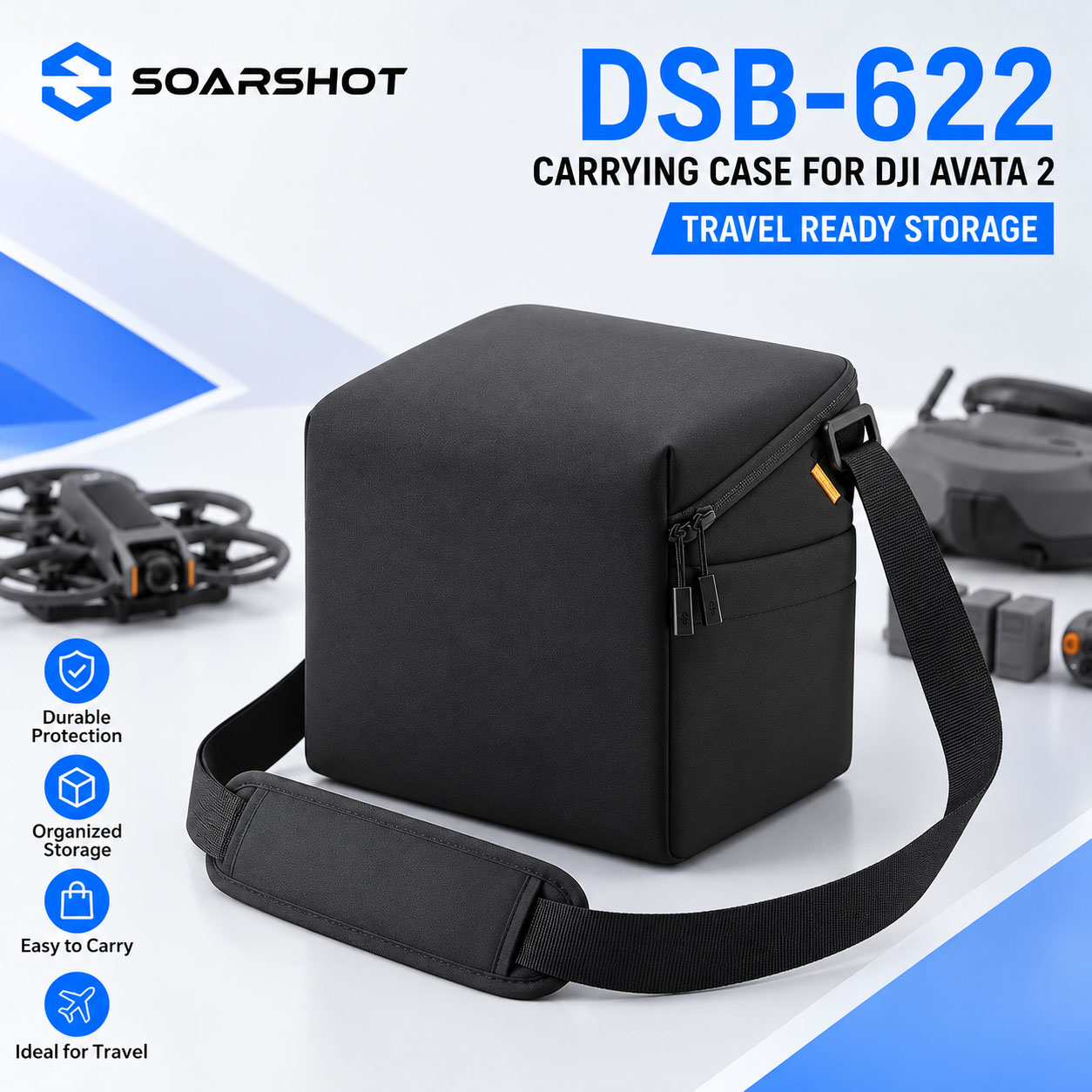 Drone Carrying Case - กระเป๋า SOARSHOT สำหรับใส่ DJI Avata 2
