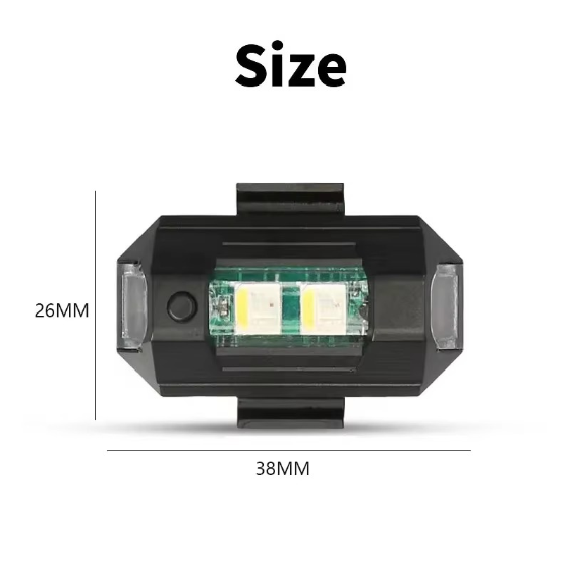ไฟสโตรบ LED อเนกประสงค์สำหรับม - Drone Strobe Light บทวิจารณ์และราคา