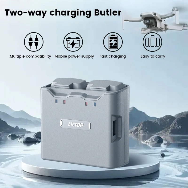 สำหรับแบตเตอรี่โดรน DJI Mini 4 - Drone Charging Hub บทวิจารณ์และราคา