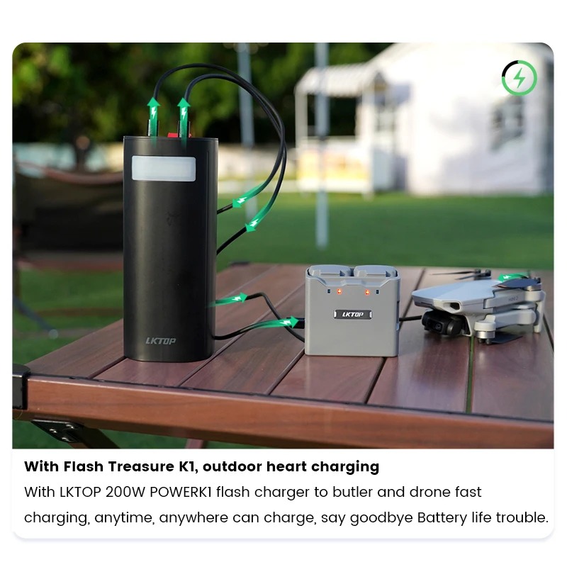 สำหรับแบตเตอรี่โดรน DJI Mini 4 - Drone Charging Hub บทวิจารณ์และราคา