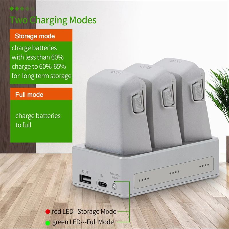 B92B ฮับชาร์จสามทางสำหรับ DJI  - Drone Charging Hub บทวิจารณ์และราคา